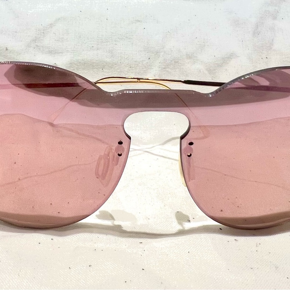 Illesteva Pink Lens Sunglasses